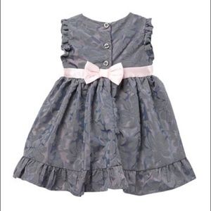 Penelope Mack Dresses - Flocked Baby Girl Dress Penelope Mack Dresses - Flocked Baby Girl Dress